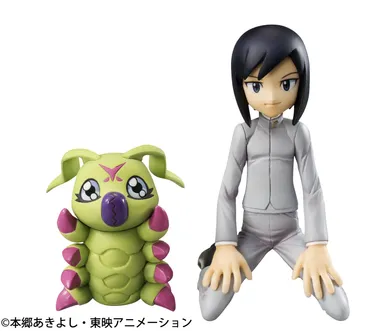 G.E.M.シリーズ デジモンアドベンチャー02 一乗寺賢＆ワームモン(1)