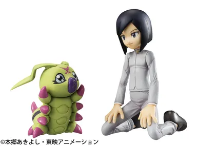 G.E.M.シリーズ デジモンアドベンチャー02 一乗寺賢＆ワームモン(2)