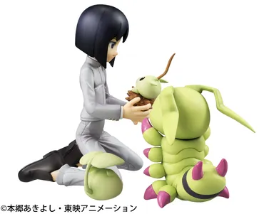 G.E.M.シリーズ デジモンアドベンチャー02 一乗寺賢＆ワームモン(4)