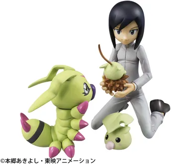 G.E.M.シリーズ デジモンアドベンチャー02 一乗寺賢＆ワームモン(5)