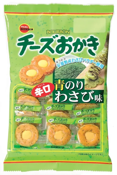 チーズおかき 青のりわさび味