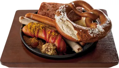 ドイツ伝統料理も充実