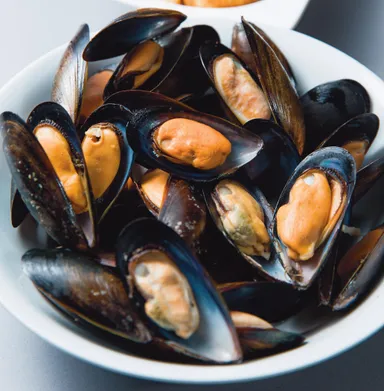 ビールに合うムール貝