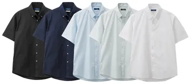 ブロードボタンダウンシャツ