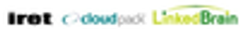 株式会社リンクトブレイン、アイレット株式会社のロゴ
