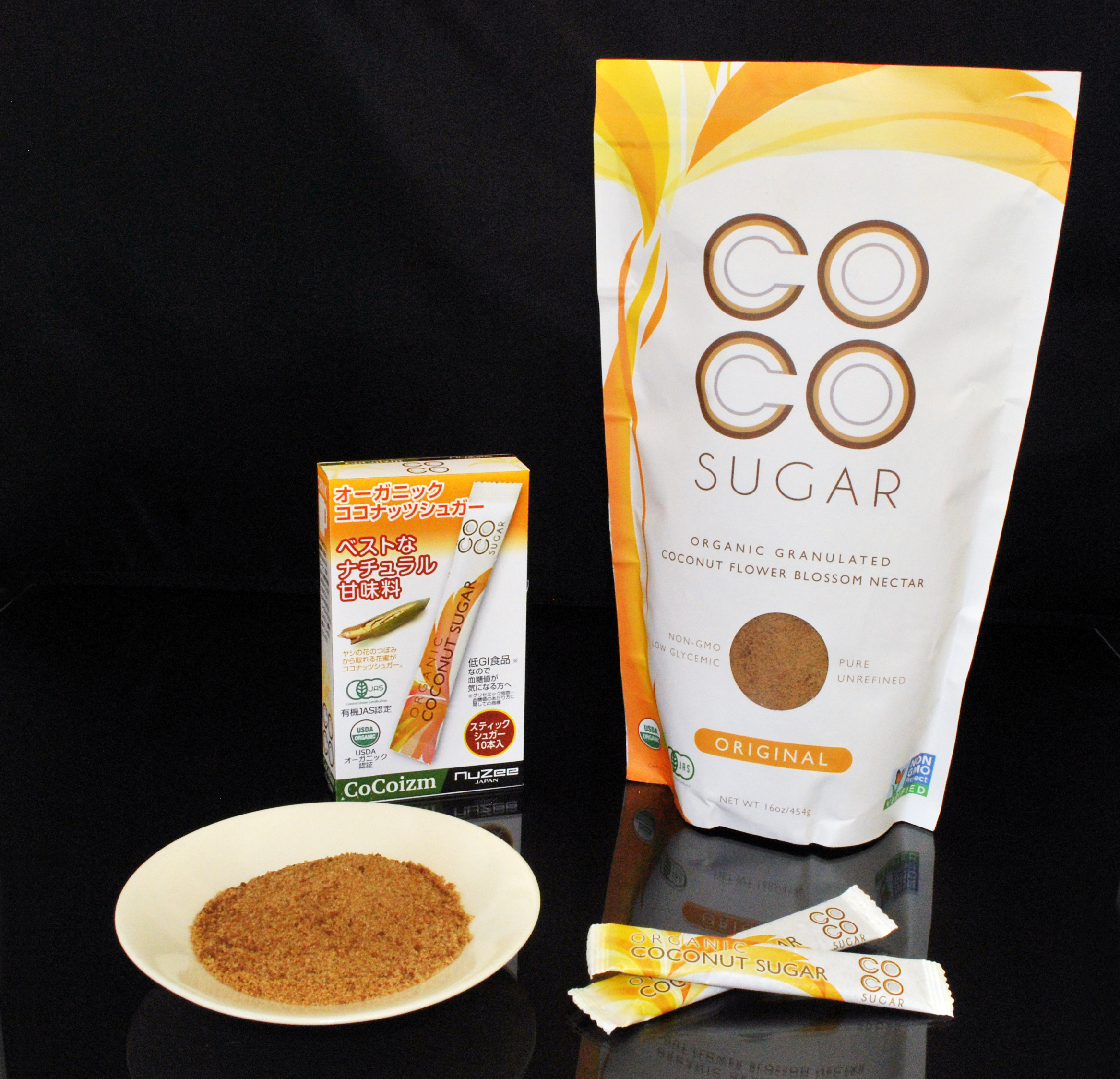 砂糖の約3分の1のGI値 血糖値を急激に上げない有機JAS認定ココナッツシュガーが9月2日新発売｜NuZee JAPAN株式会社のプレスリリース