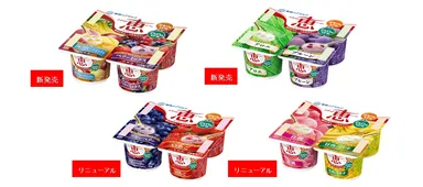 「ナチュレ 恵 megumiフルーツヨーグルト」シリーズ