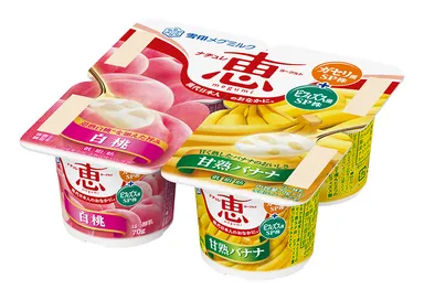 『ナチュレ 恵 megumi 白桃＋甘熟バナナ』