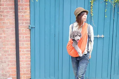 ドッグスリング-ブラッドオレンジ