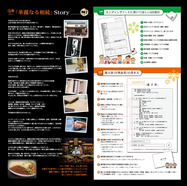 パッケージ裏(相続対策)