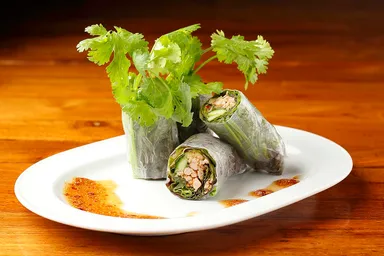 パクチー生春巻