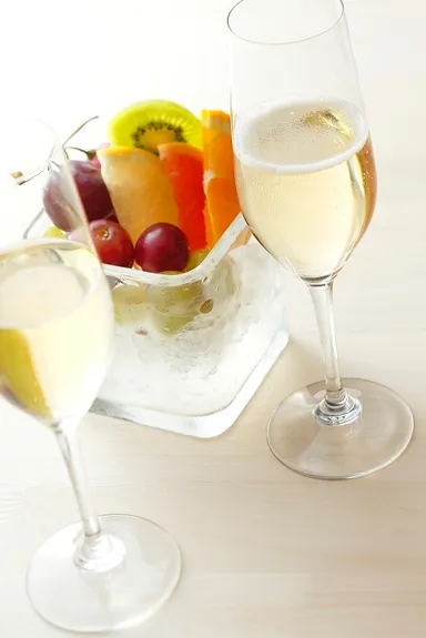 シャンパン＆フルーツ