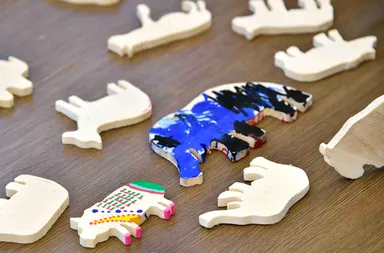 ふしぎな動物ぬりえ