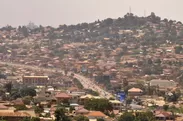 ウガンダ首都住宅街