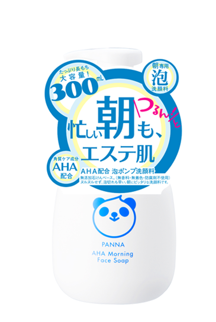 パンナポンパ AHAモーニングフェイスソープ 泡洗顔料 つめかえ用 300ml アイアイメディカル 送料無料