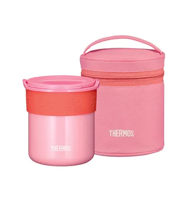 保温ごはんコンテナーコーラルピンク