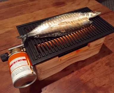 遠赤外線でお魚もふっくら焼き上がります