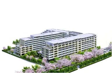 「パークホームズ調布桜堤通り」外観完成予想CG