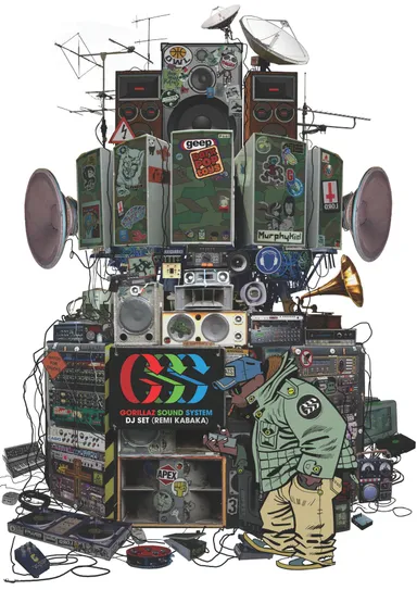 GORILLAZ SOUND SYSTEM DJ SET