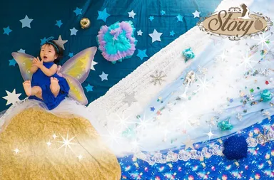 ＜Blue Fairy＞おひるねアート作品