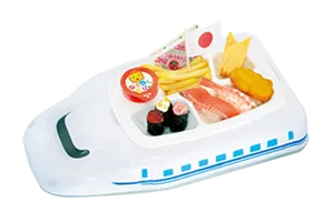 ≪おこさまセットA≫ミニ軍艦：いくら／まぐろたたき／コーンエッグサラダミニにぎり：サーモン／ボイルエビ／ツナゲット