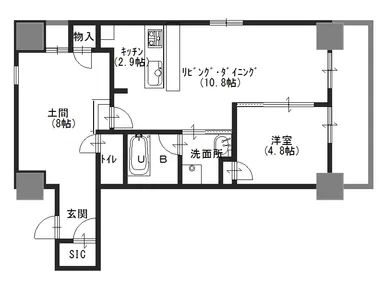 Dタイプ　間取り