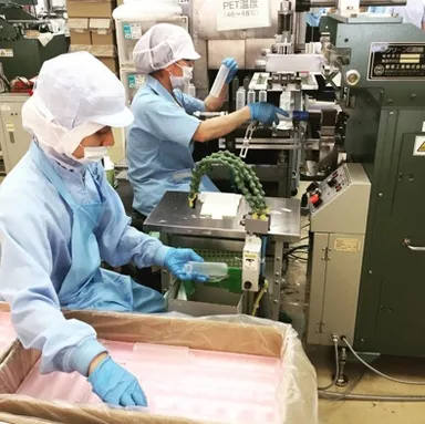 徹底した衛生管理のもと製造