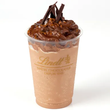 リンツ・ダークチョコレートキャラメルシーソルトドリンク(テイクアウトカップ仕様)