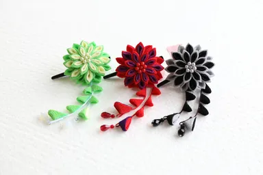 手づくりヘアピン