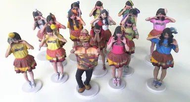 ご当地アイドルの3Dポートレート