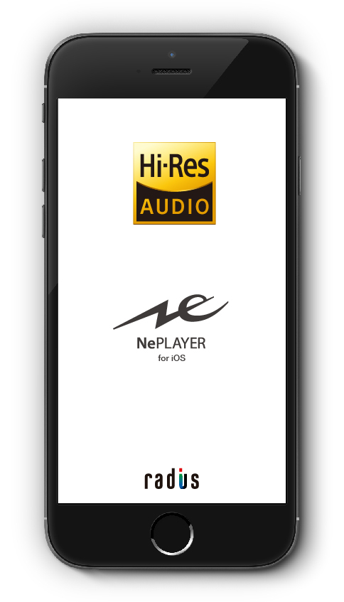 Iphone スマートフォン用ハイレゾ再生アプリ Neplayer アプリケーション ソフトウェア分野で世界初のハイレゾ ロゴを取得 ラディウス株式会社のプレスリリース