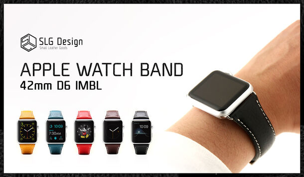 SLG Design Apple Watch用バンド D6 IMBL