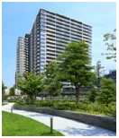 パークホームズ豊洲ザ レジデンス外観完成予想CG