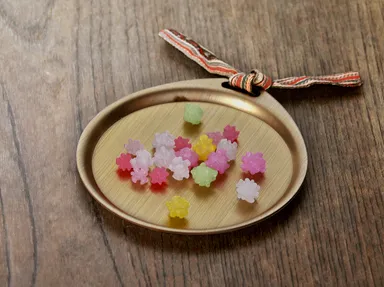 トリートレイ(サークルタイプ、ゴールド)使用イメージ1