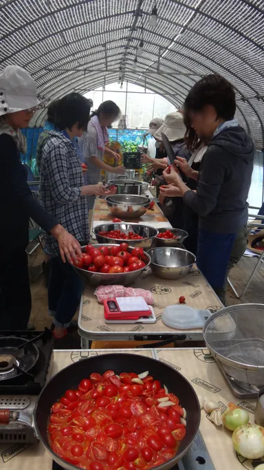 トマトケチャップづくり