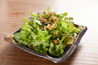 悪魔的に旨い香菜サラダ 480円(税別)