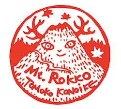 昨年のスタンプの一例（制作：鴻池　朋子氏）