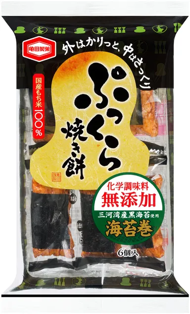6個　ぷっくら焼き餅　海苔巻