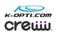 株式会社ケイ・オプティコム、Creww株式会社のロゴ
