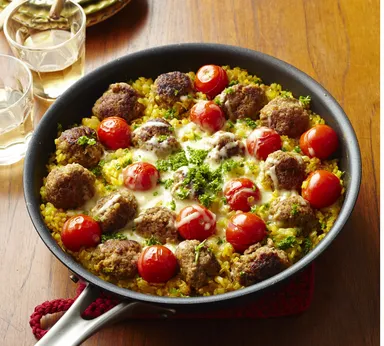 ミートボールパエリヤ