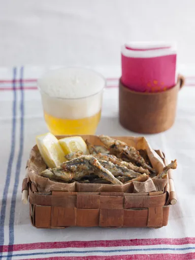 煮干しのハーブフリッター