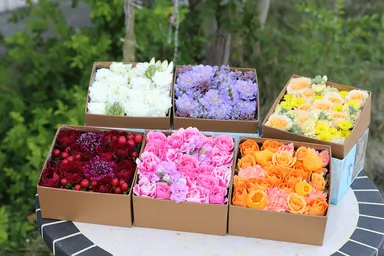 キャンディボックスアレンジメント