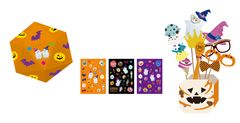 ダイス、キラキラシール、フォトプロップス