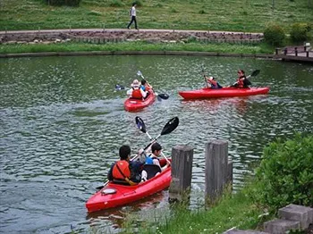 カヤック　開催時の様子