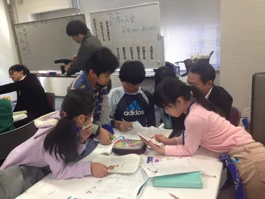 これまでの企業活性化センターでの子ども起業塾の様子2