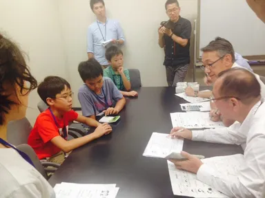 これまでの企業活性化センターでの子ども起業塾の様子3