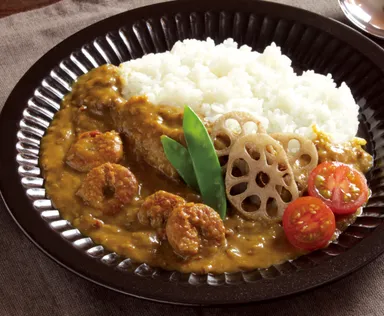 「大海老と小海老の濃厚欧風カレー」1