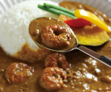 「大海老と小海老の濃厚欧風カレー」2