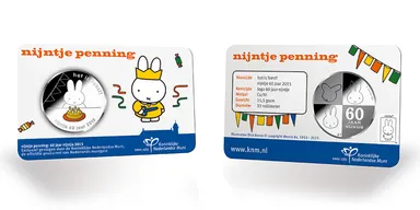 ミッフィー生誕60周年記念 白銅カラーメダル