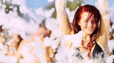 泡パーティー(イメージ)